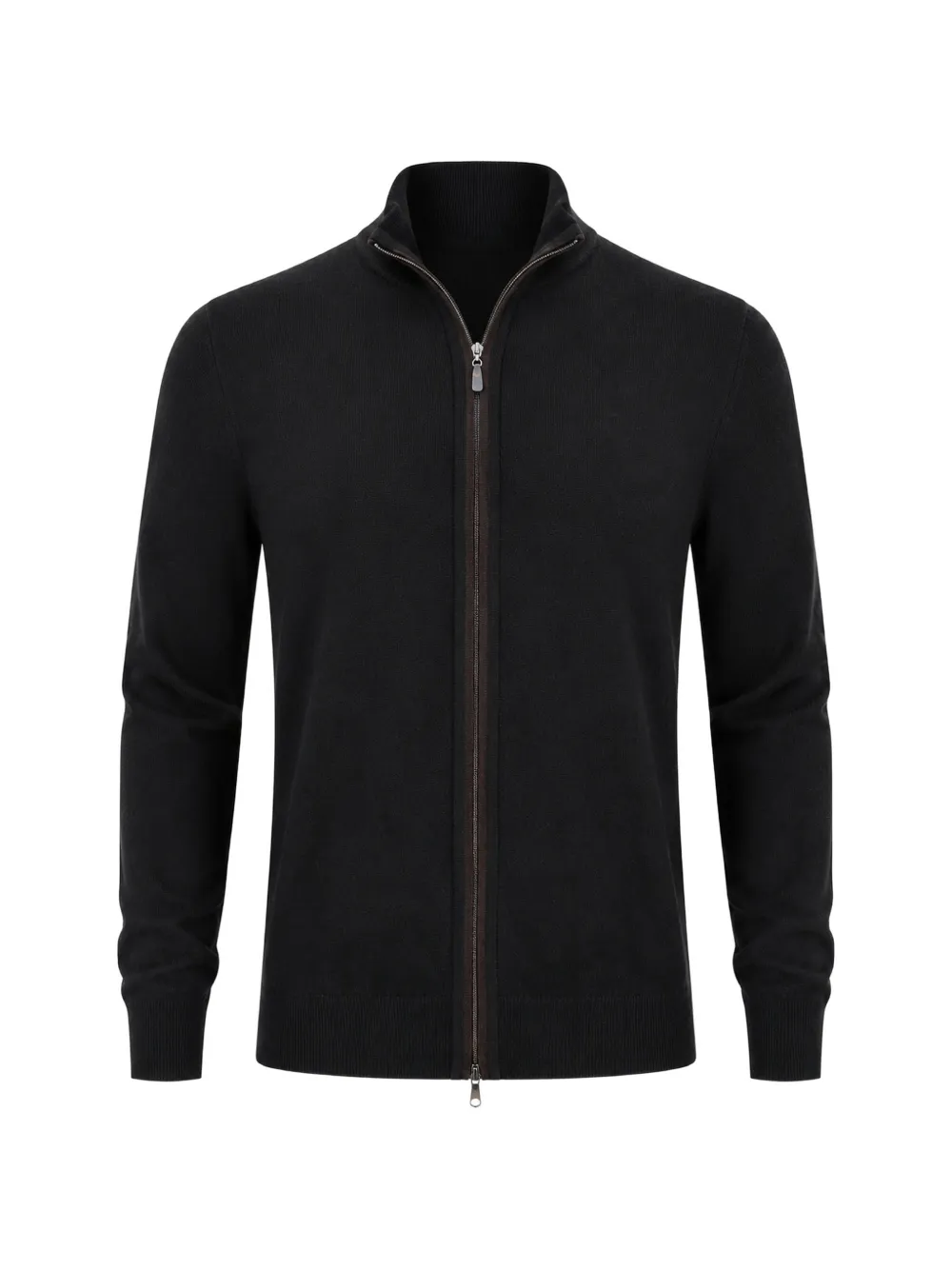 Fileria zip-fastening cardigan - Black