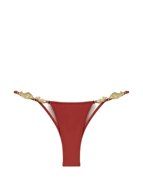 Reina Olga Splash fish-detail bikini bottoms
