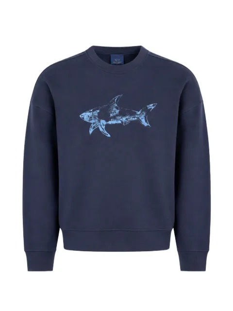 Paul & Shark shark-print sweatshirt
