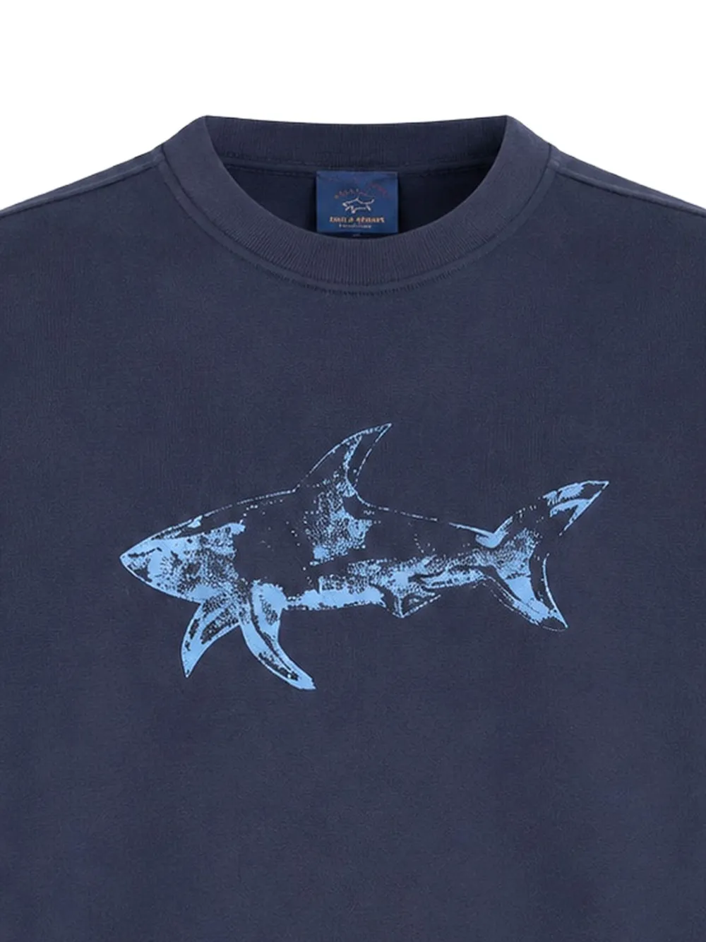 Paul & Shark-print sweatshirt Blauw