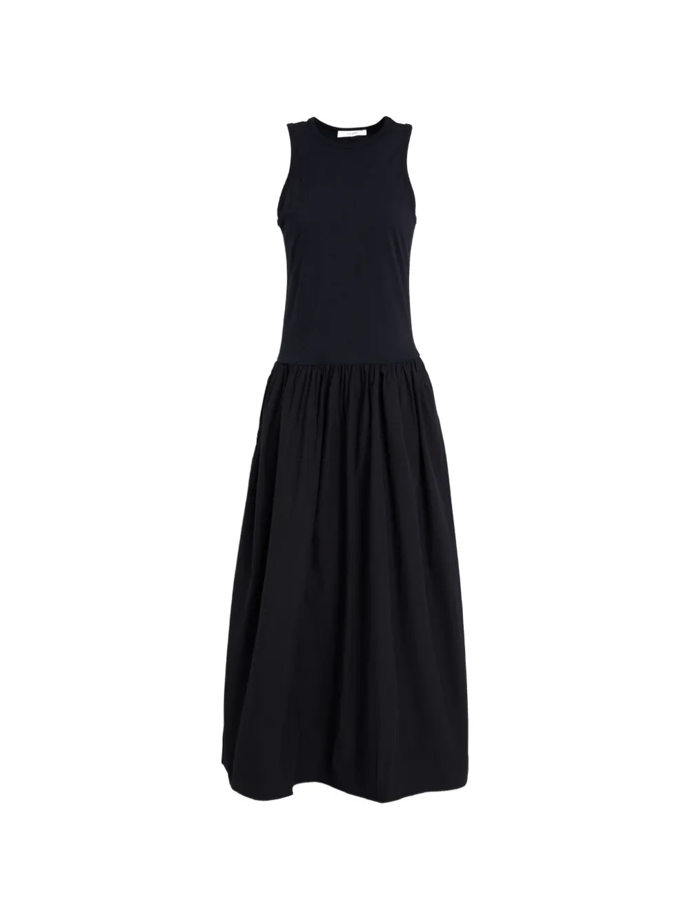 FRAME crew-neck maxi dress - Nero