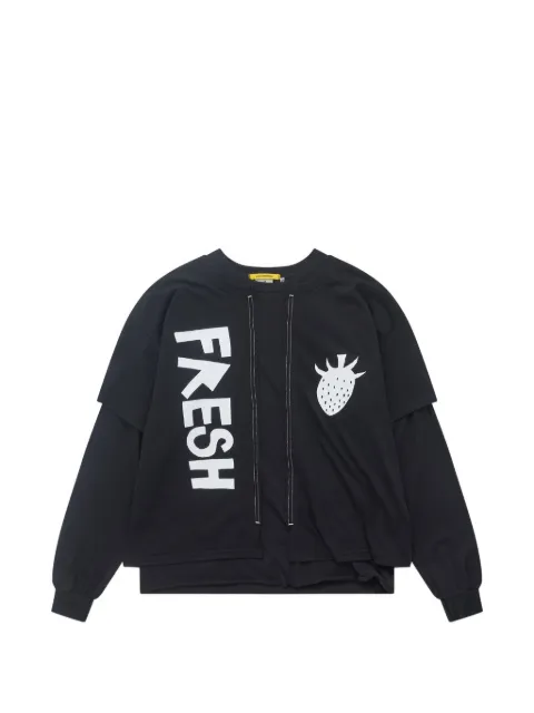 WESTFALL layered graphic-print T-shirt
