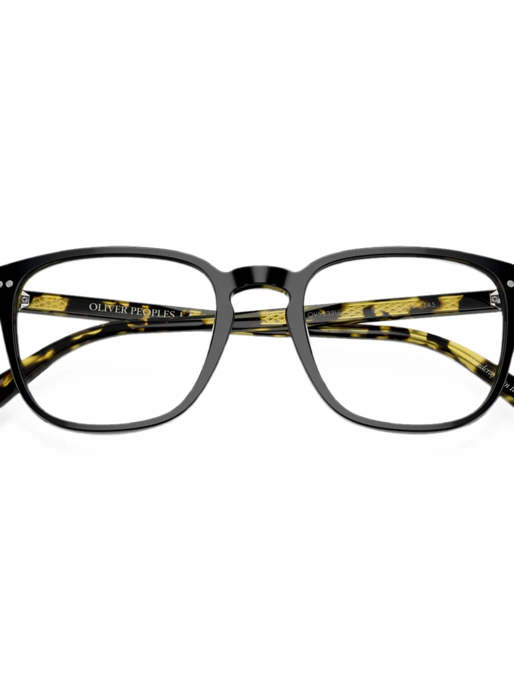 Oliver Peoples square-frame glasses Zwart