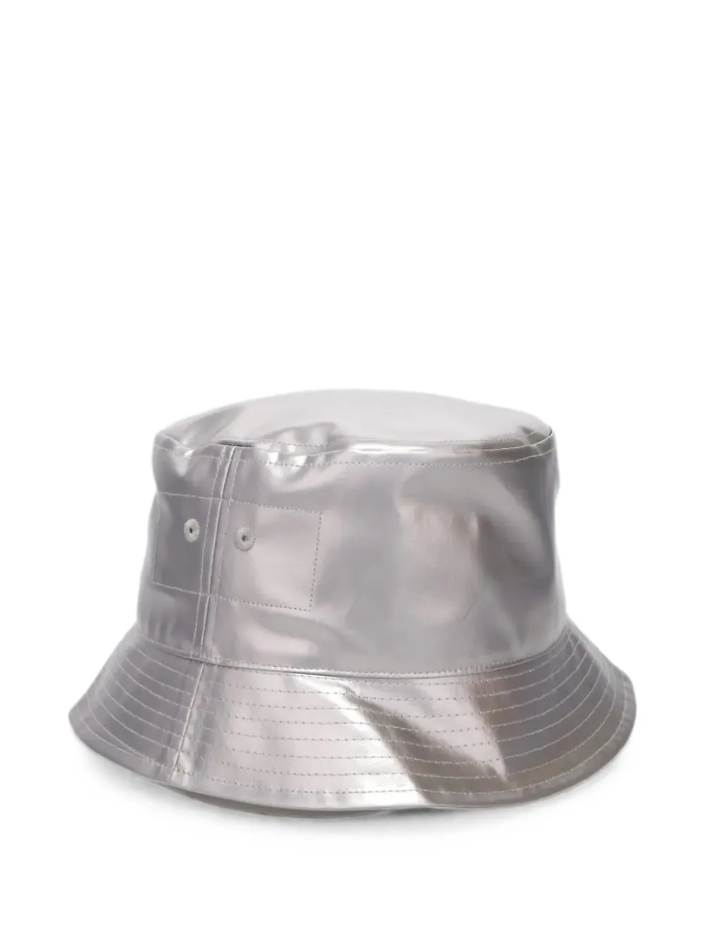 Rick Owens x Champion Gilligan star-patch bucket hat - Silber
