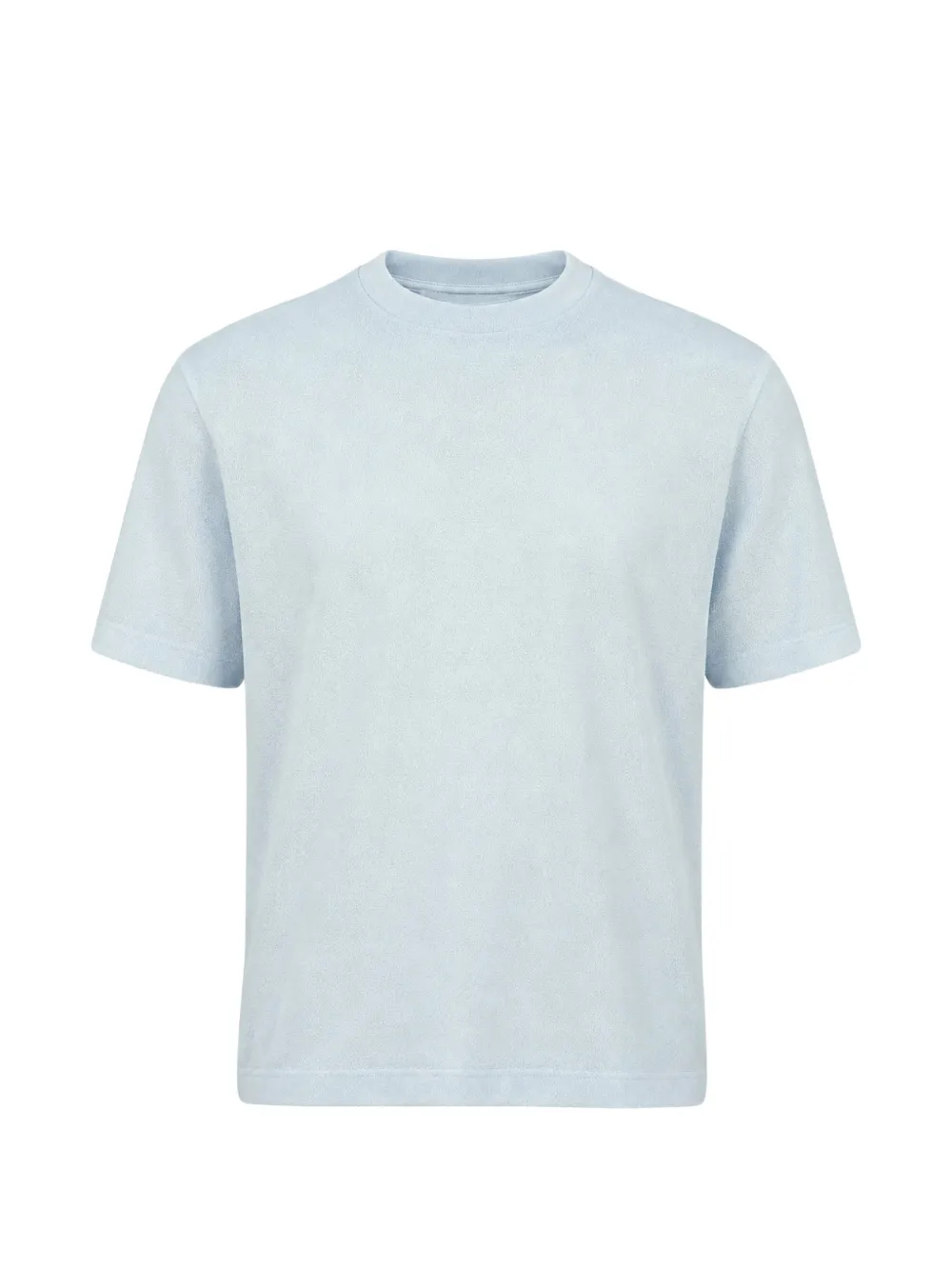 04651 Handelsgesellschaft MBH & Co. KG terry-texture T-shirt - Blu