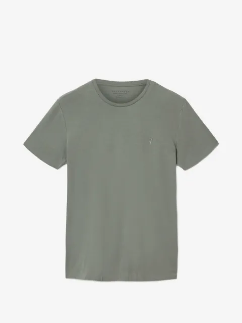 AllSaints embroidered-logo slim-fit T-shirt