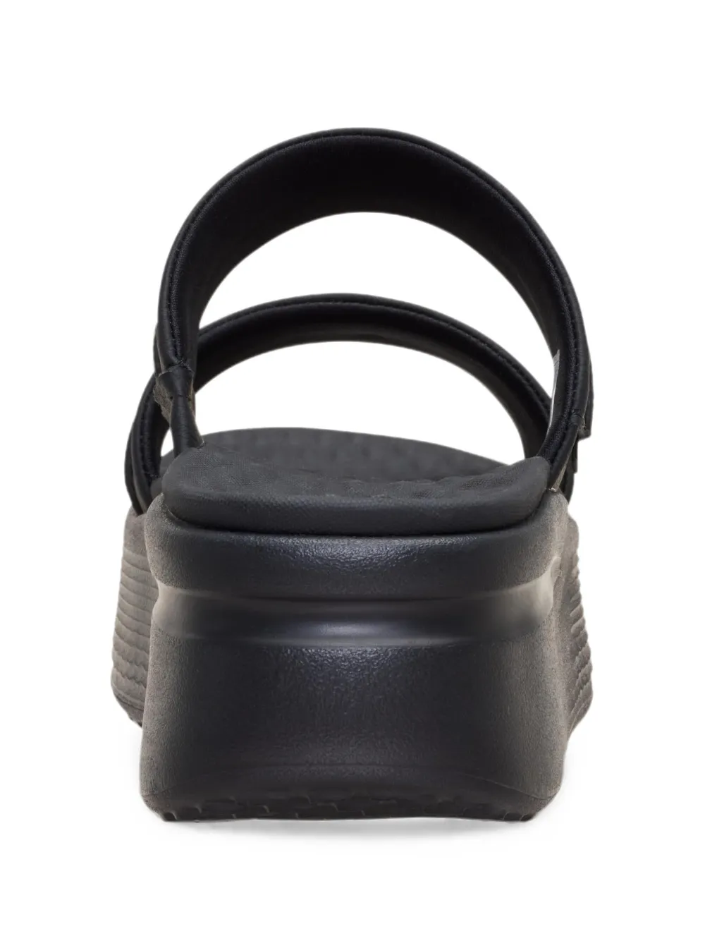 Hey Dude Austin platform double-strap sandals Zwart