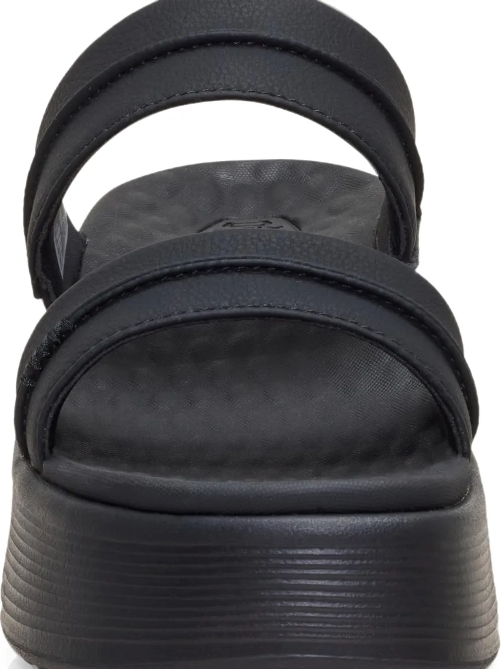 Hey Dude Austin platform double-strap sandals Zwart