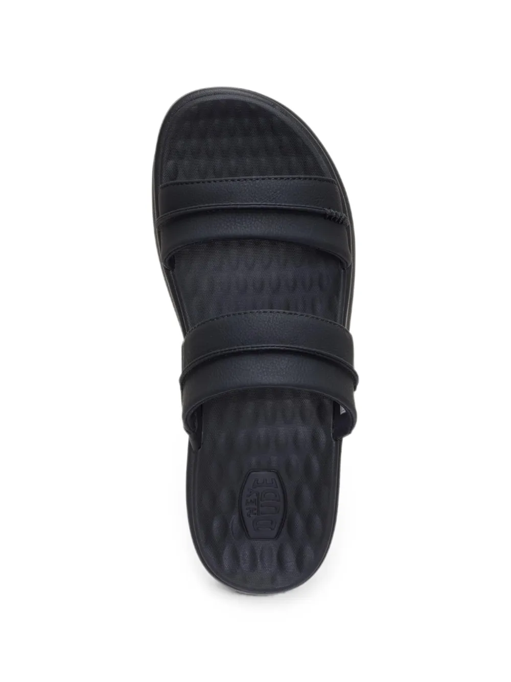 Hey Dude Austin platform double-strap sandals Zwart