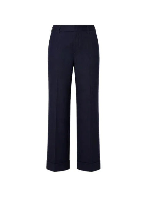 Tela Andrew turn-up trousers
