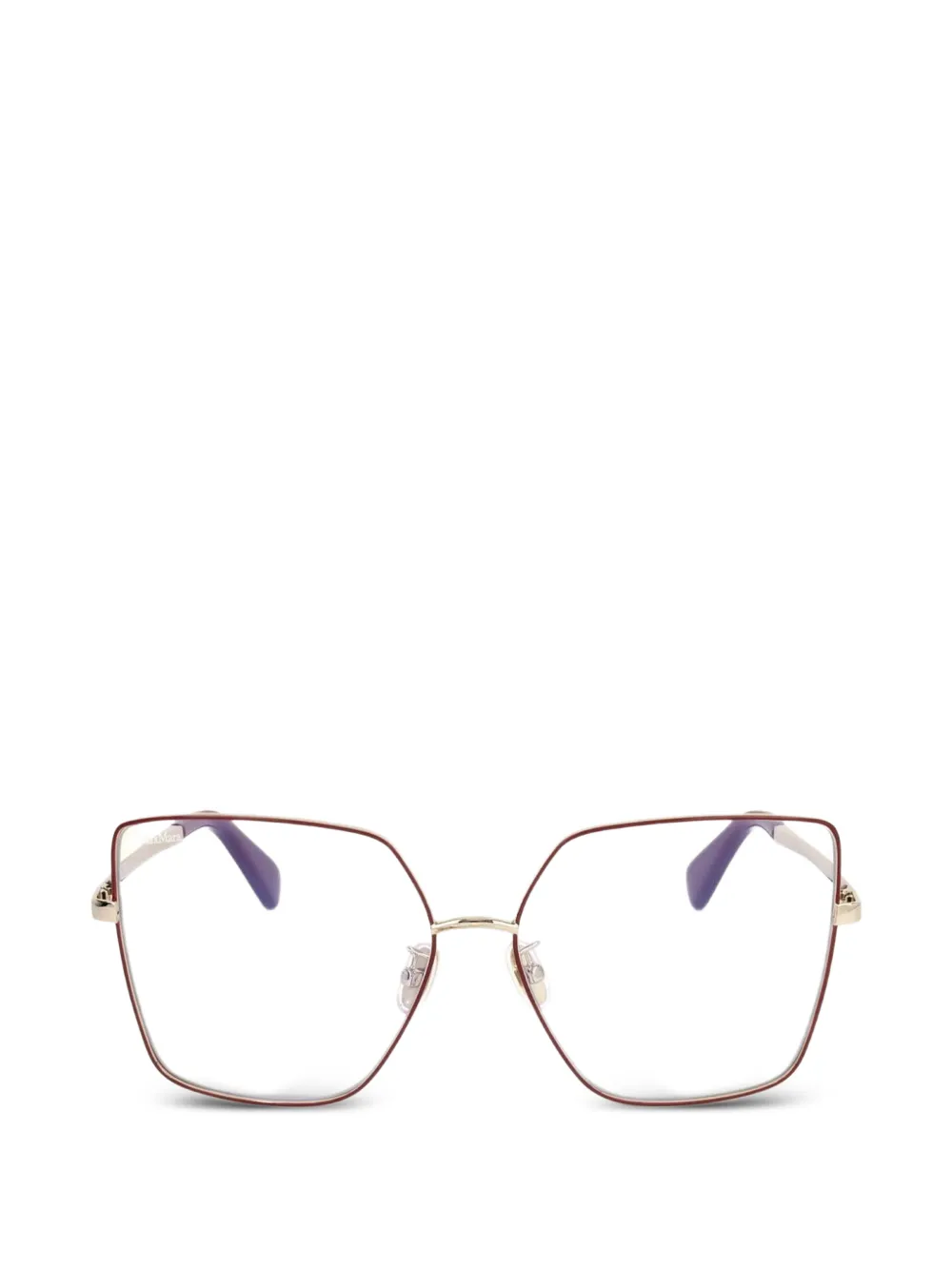 Max Mara Eyewear geometric-frame glasses