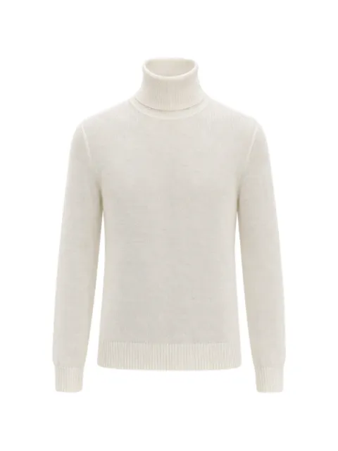 Roberto Collina roll-neck ribbed-trim sweater