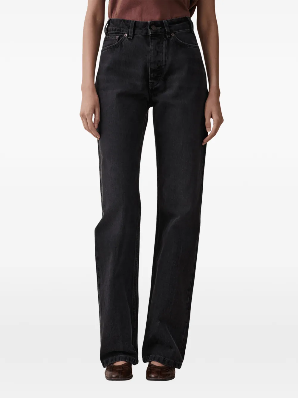 Jeanerica Virgo straight-leg jeans Zwart