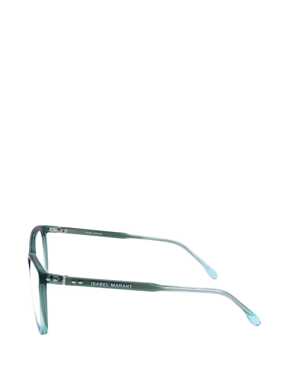 Isabel Marant Eyewear Bril met geometrisch montuur Groen