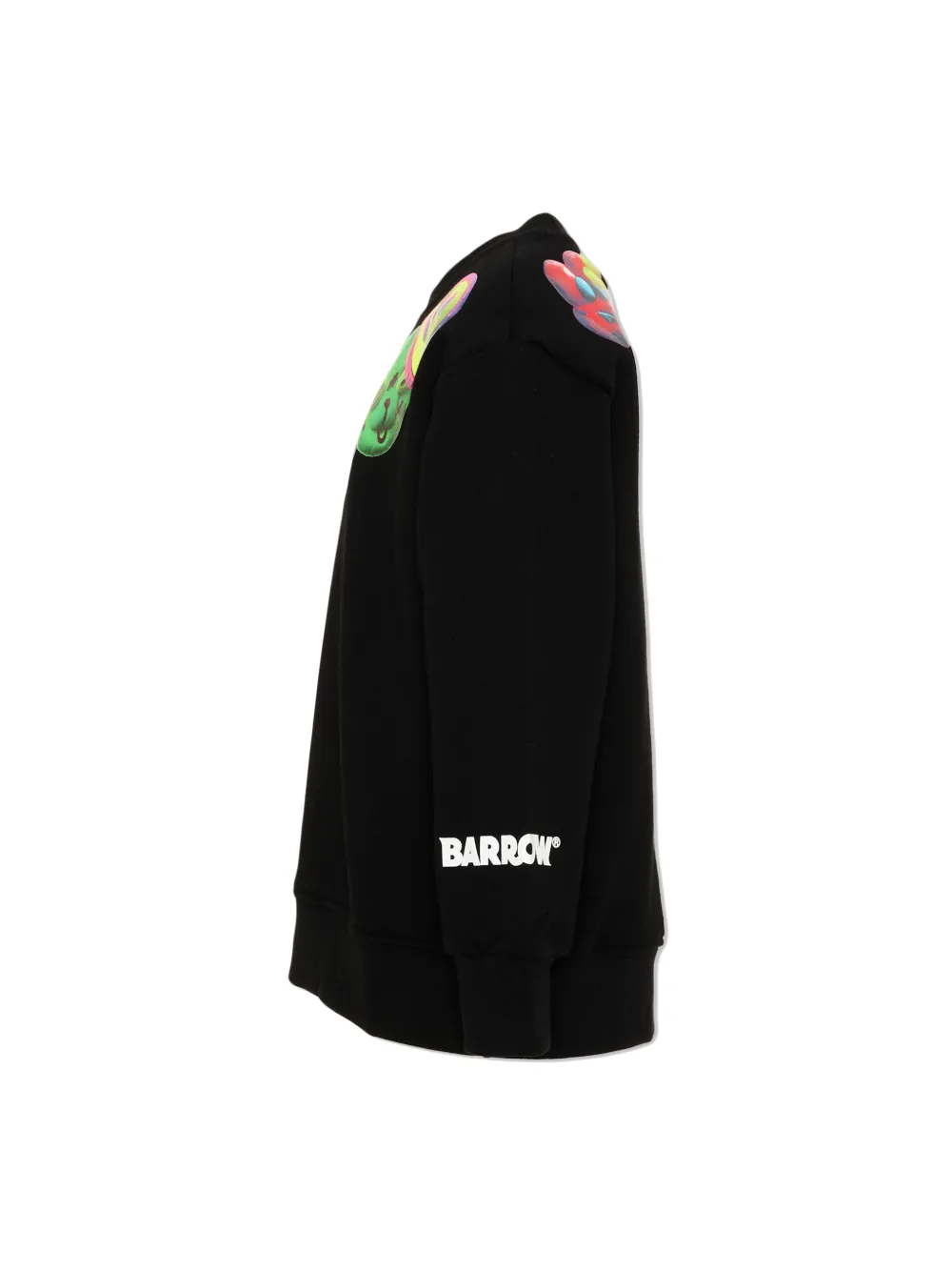 Barrow kids graphic-print sweater Zwart