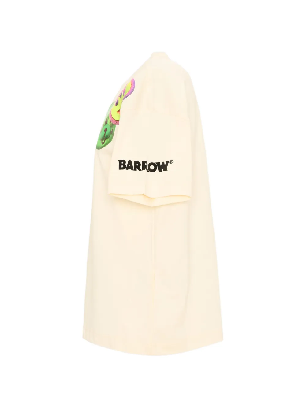 Barrow kids graphic-print short-sleeve T-shirt Beige