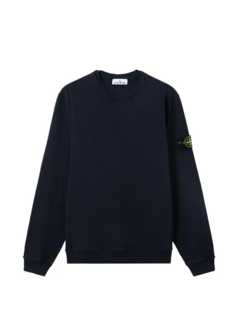 Stone Island 6100034 malfilé-fleece 'OLD' effect sweatshirt
