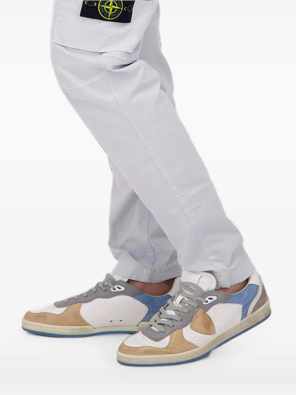 Philippe Model Paris panelled sneakers Wit