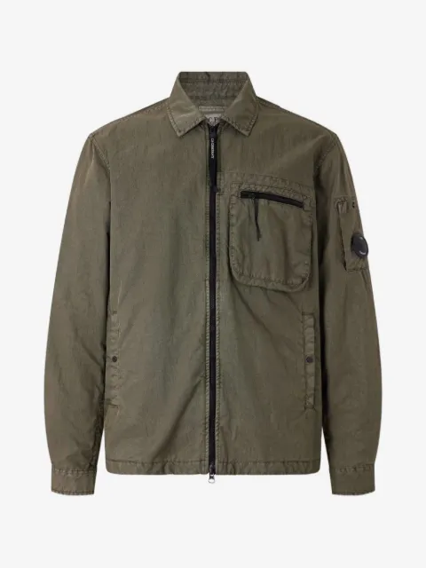 C.P. Company Panama-R zipped Lens overshirt