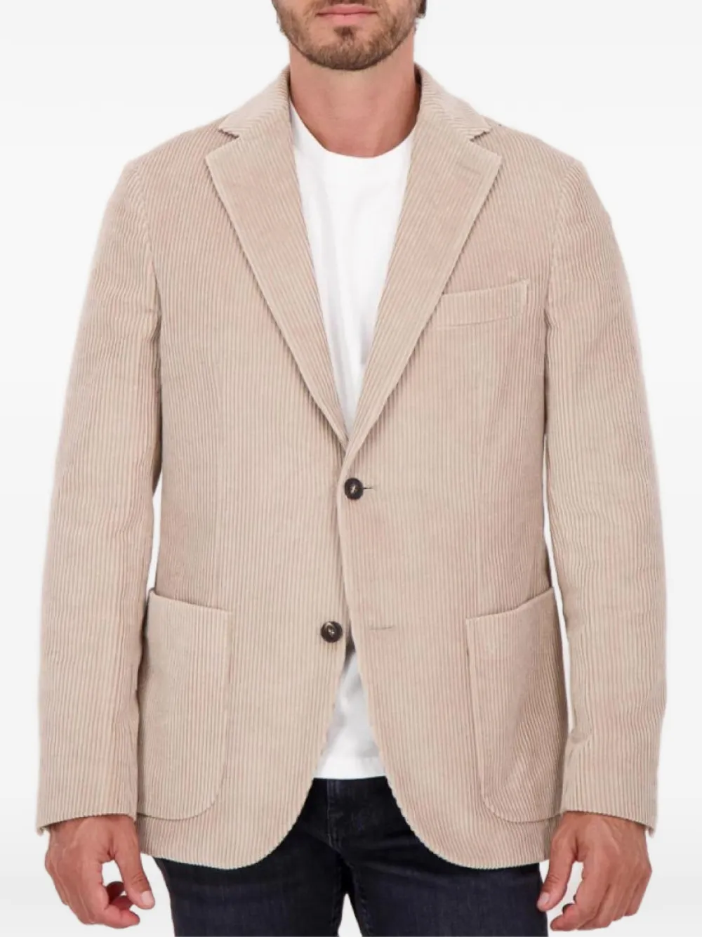 slowear Incotex corduroy blazer - Nude