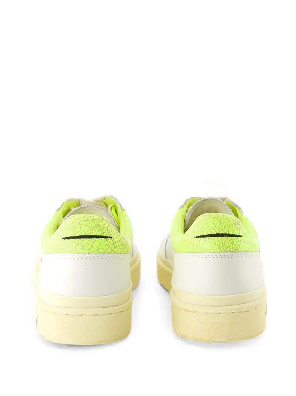 GHŌUD Pads brushed sneakers Wit