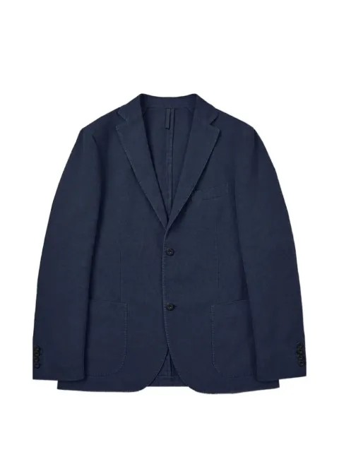 slowear Incotex notched-lapels blazer