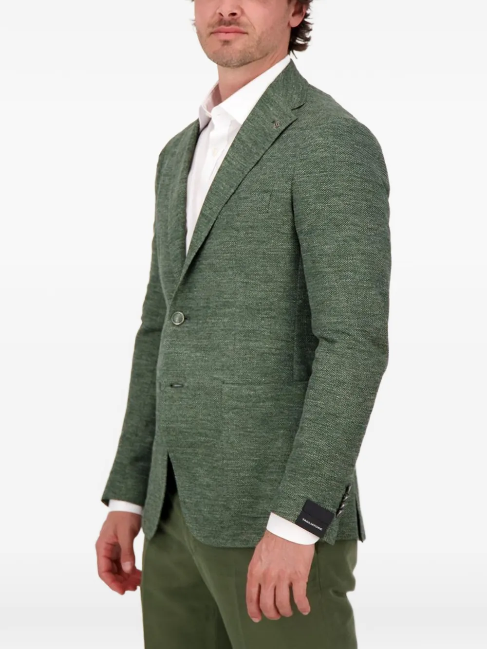 Tagliatore Blazer met enkele rij knopen Groen