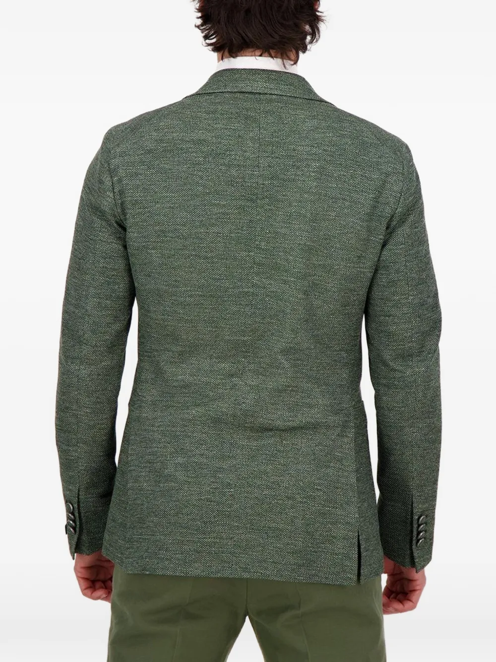 Tagliatore Blazer met enkele rij knopen Groen