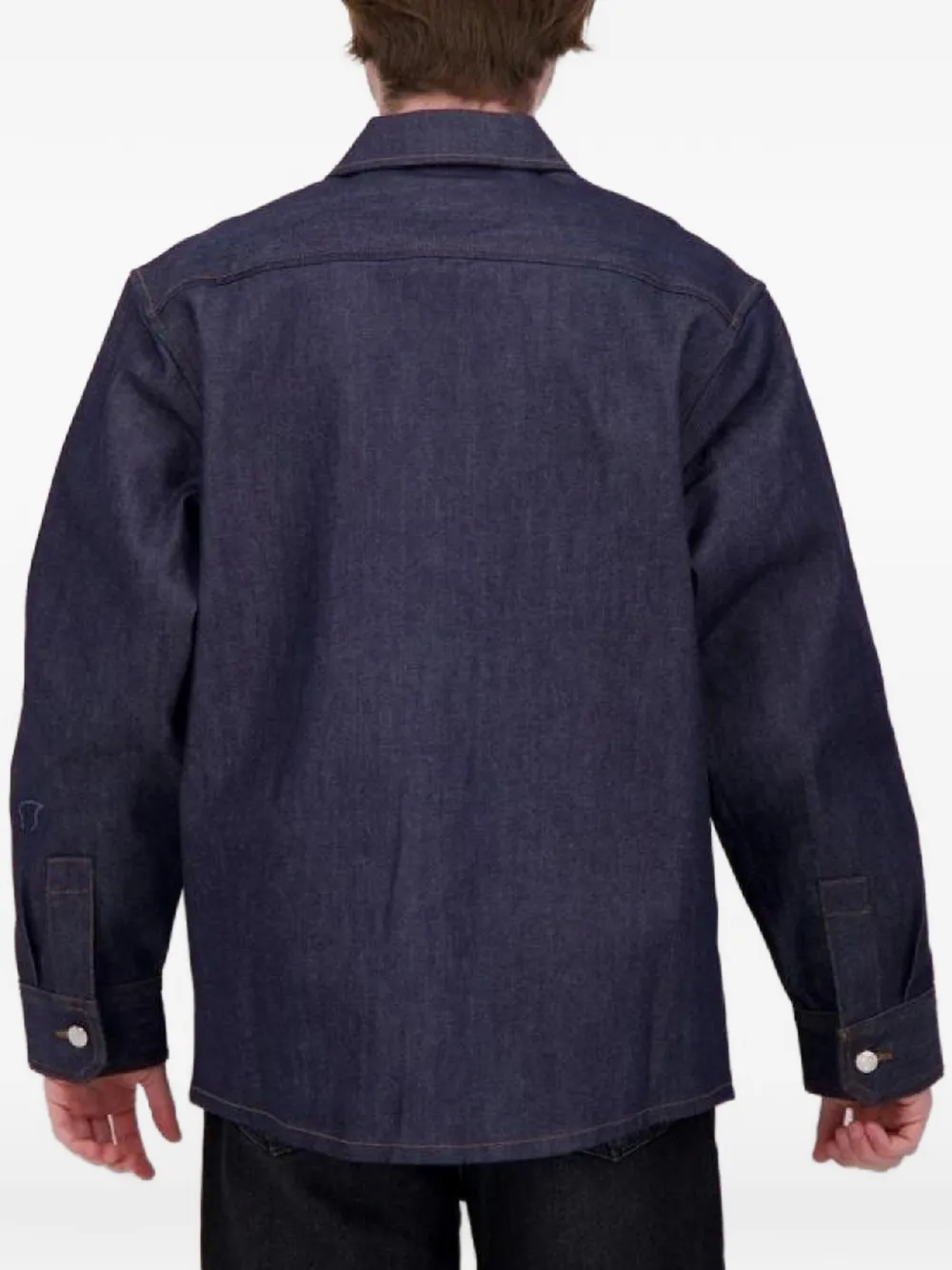 A.P.C. Japans denim jack Blauw