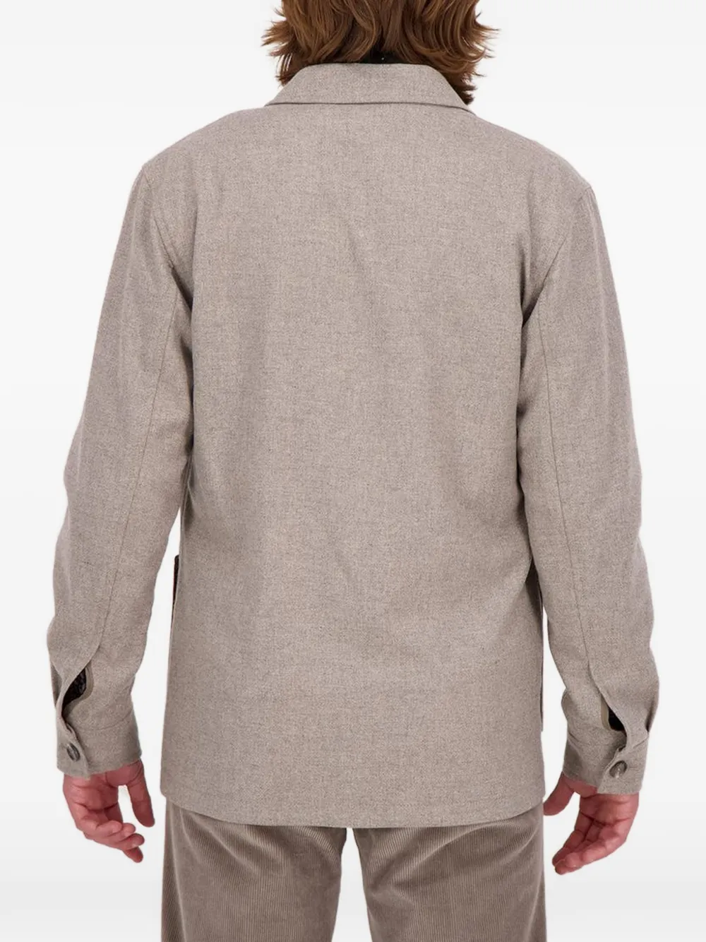 Tagliatore Blazer met dubbele rij knopen en zak Beige