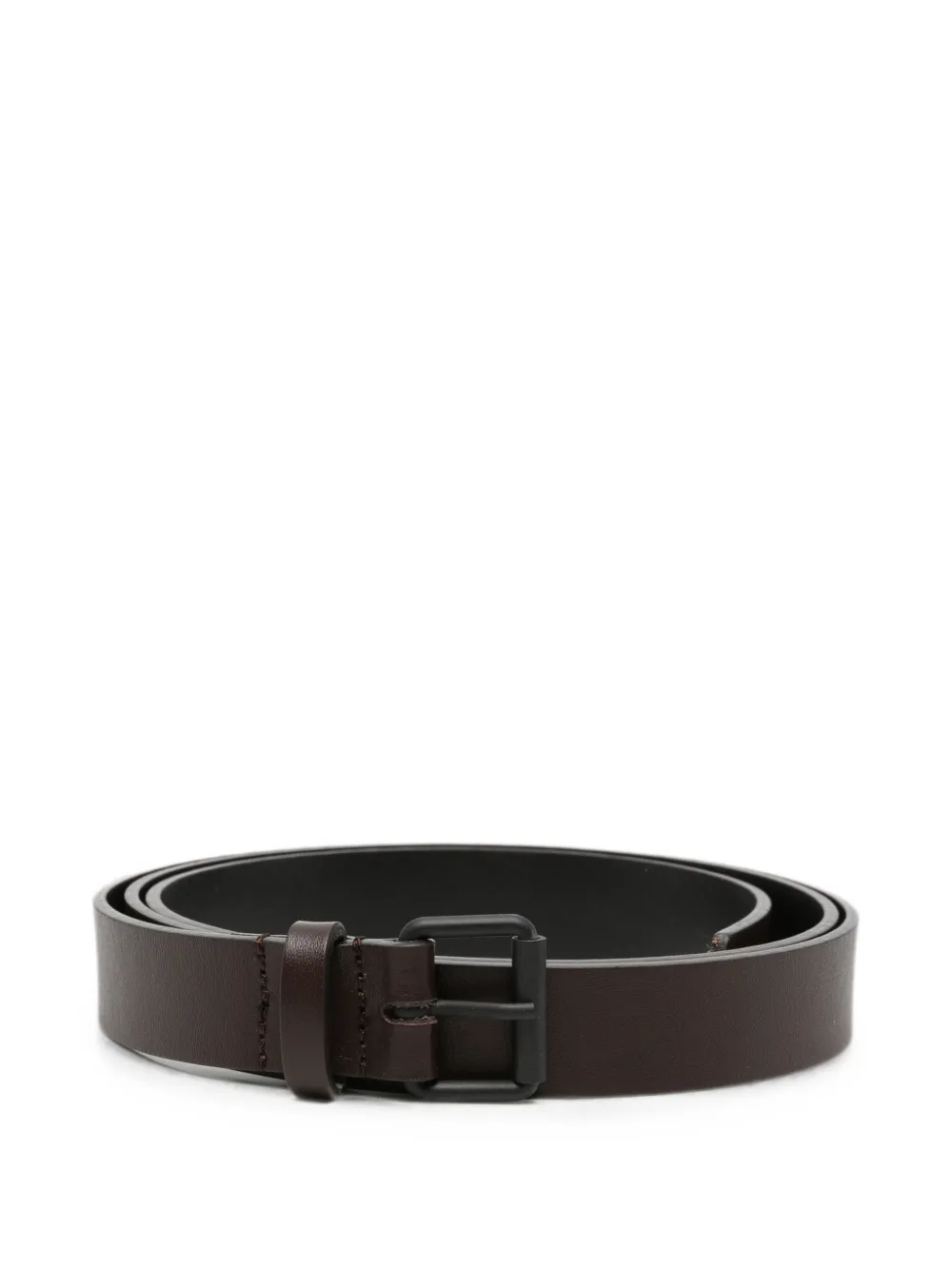 Sofie D'hoore buckle-fastening leather belt - Marrone