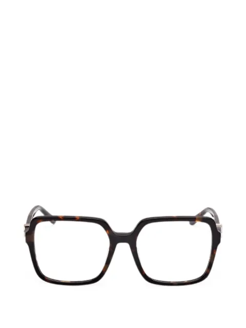 GUESS EYEWEAR lentes con armazón cuadrada estilo carey