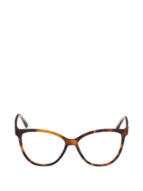GUESS EYEWEAR tortoiseshell cat-eye glasses