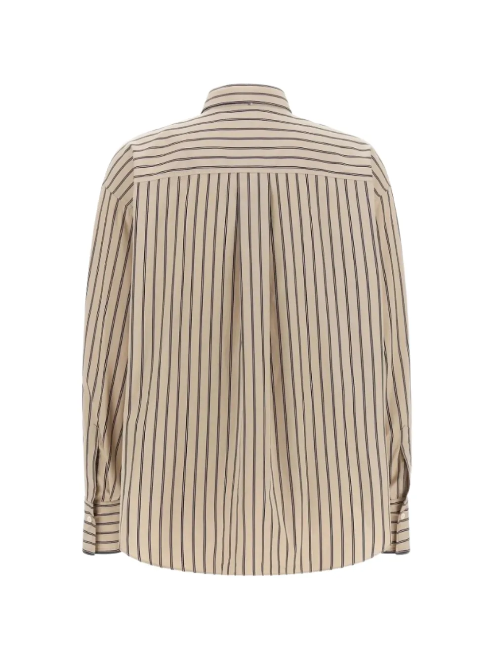 Brunello Cucinelli Gestreepte blouse Beige