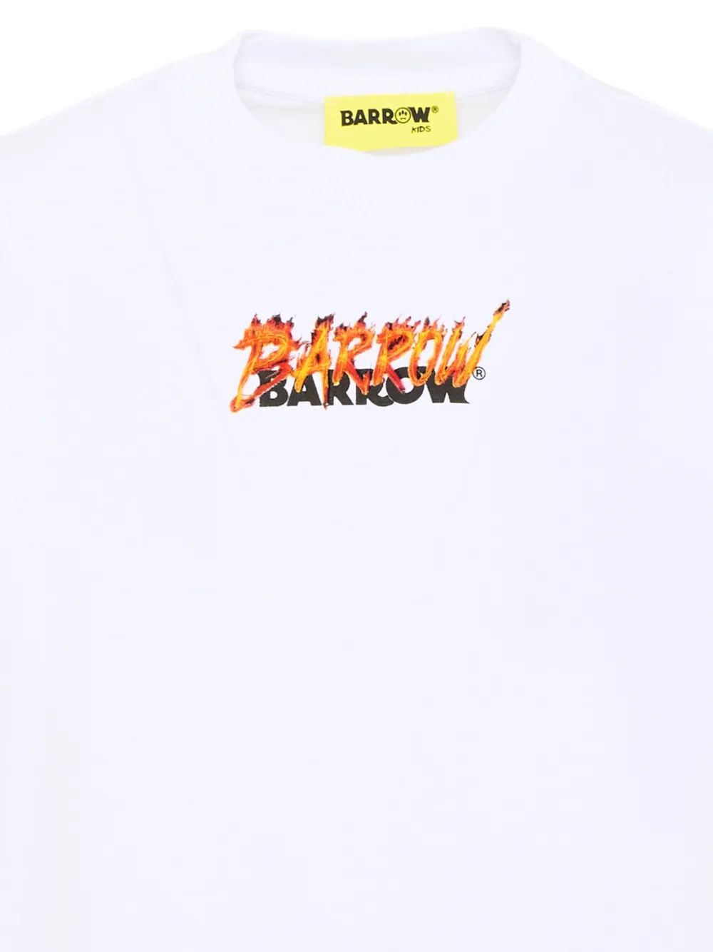 Barrow kids T-shirt met grafische print Wit
