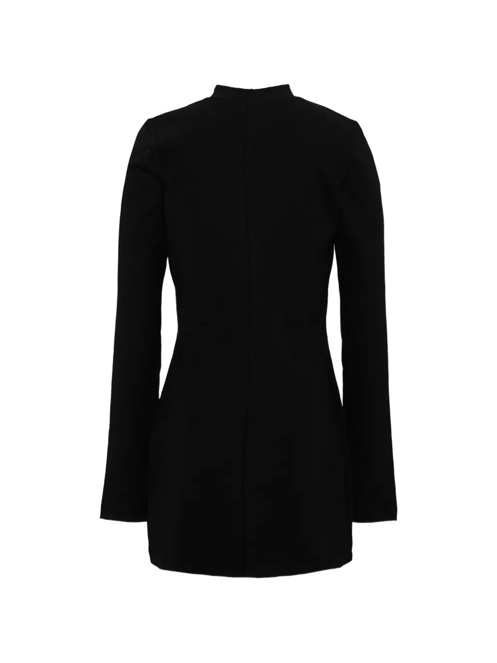 Barrow kids rhinestone-embellished long-sleeve dress Zwart