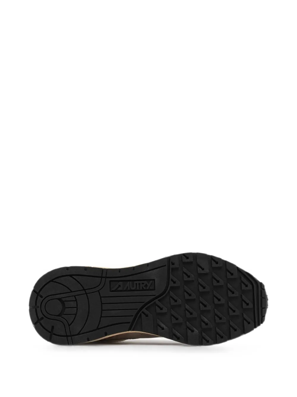 Autry Super Vintage suede-panelled sneakers Grijs