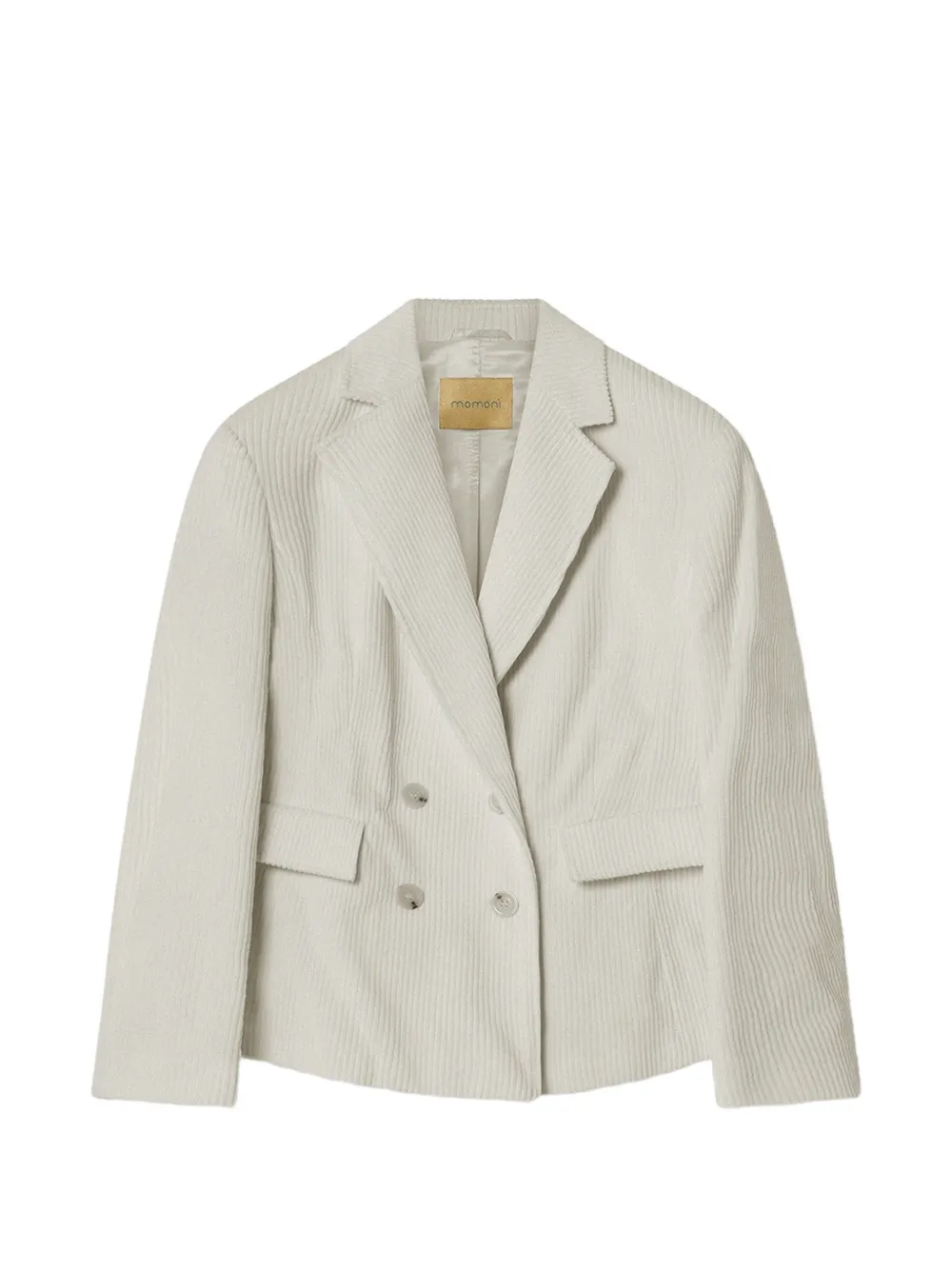 Momoní Krapi Double-breasted Corduroy Jacket In Multi