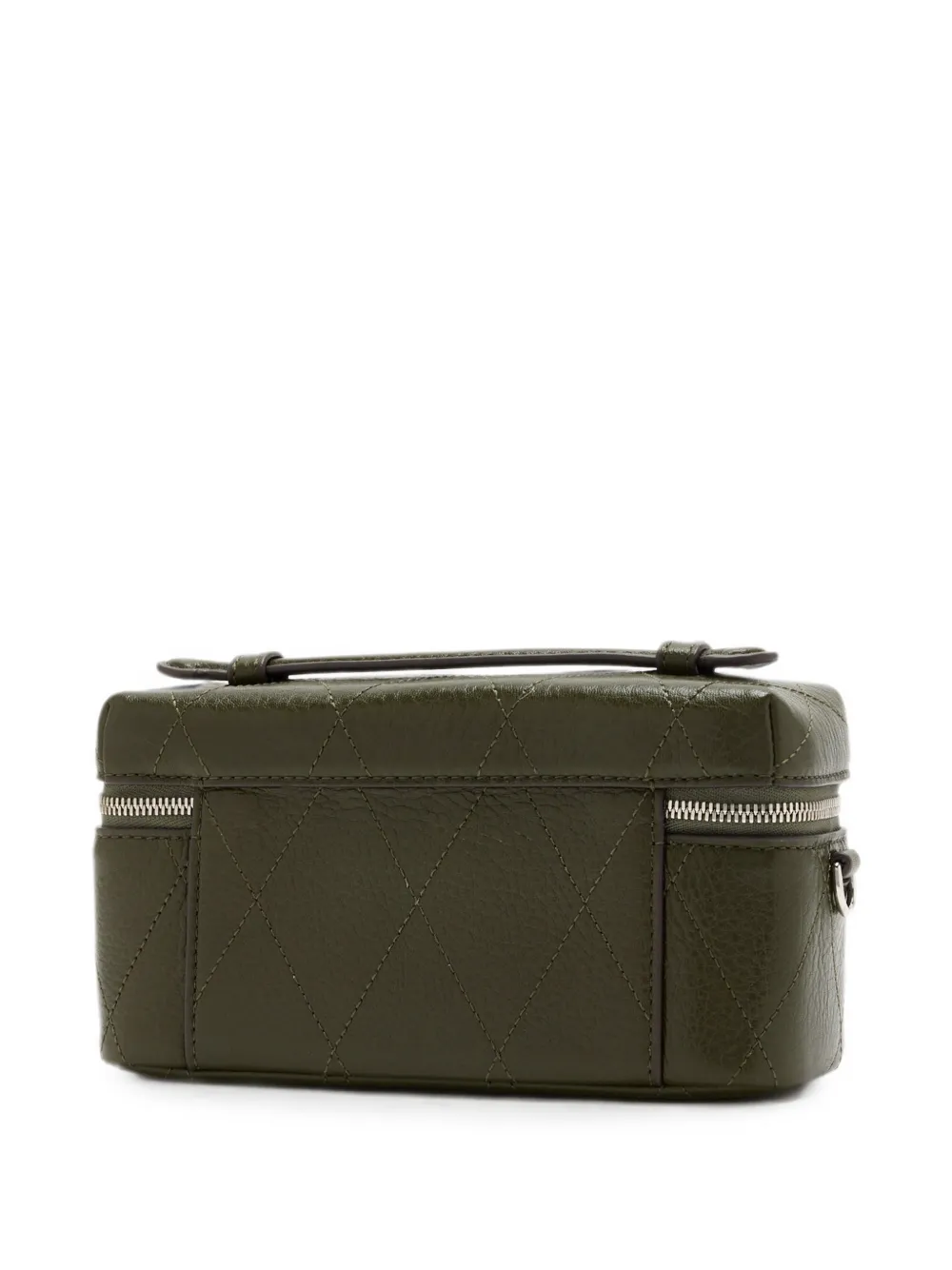 Tory Burch Charlie gewatteerde toilettas Groen