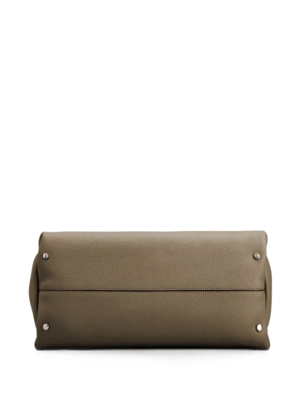 Tod's T Timeless shopper van leer met kiezelstructuur Grijs