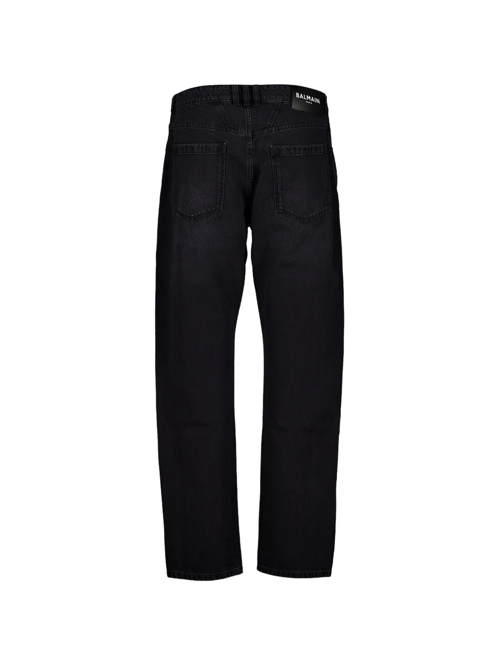 Balmain regular-fit jeans Zwart