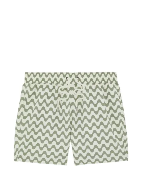 Frescobol Carioca Copacabana print swim shorts