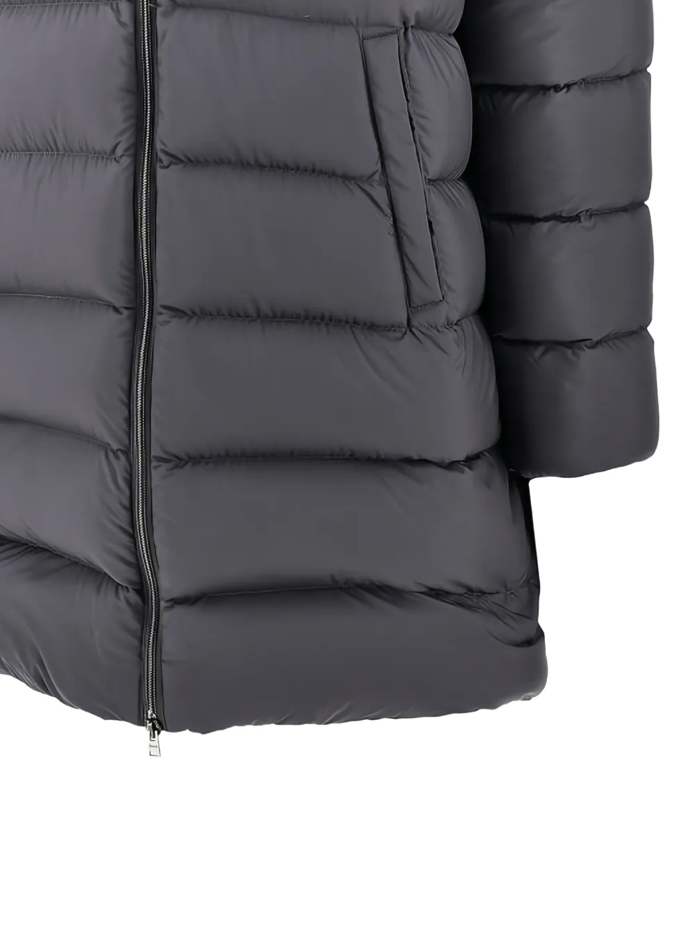 Herno padded hooded parka Grijs