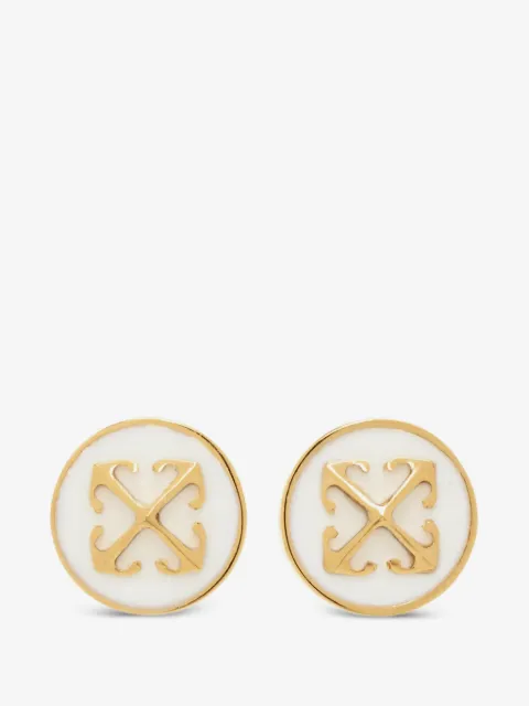 Off-White Arrows-motif stud earrings