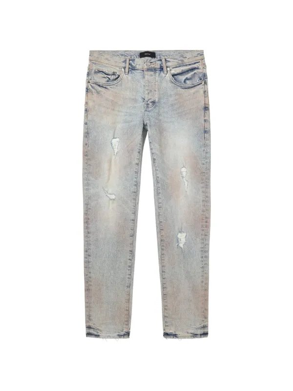Purple Brand Calça Jeans P001 Pink Mud Com Efeito Destroyed | Azul