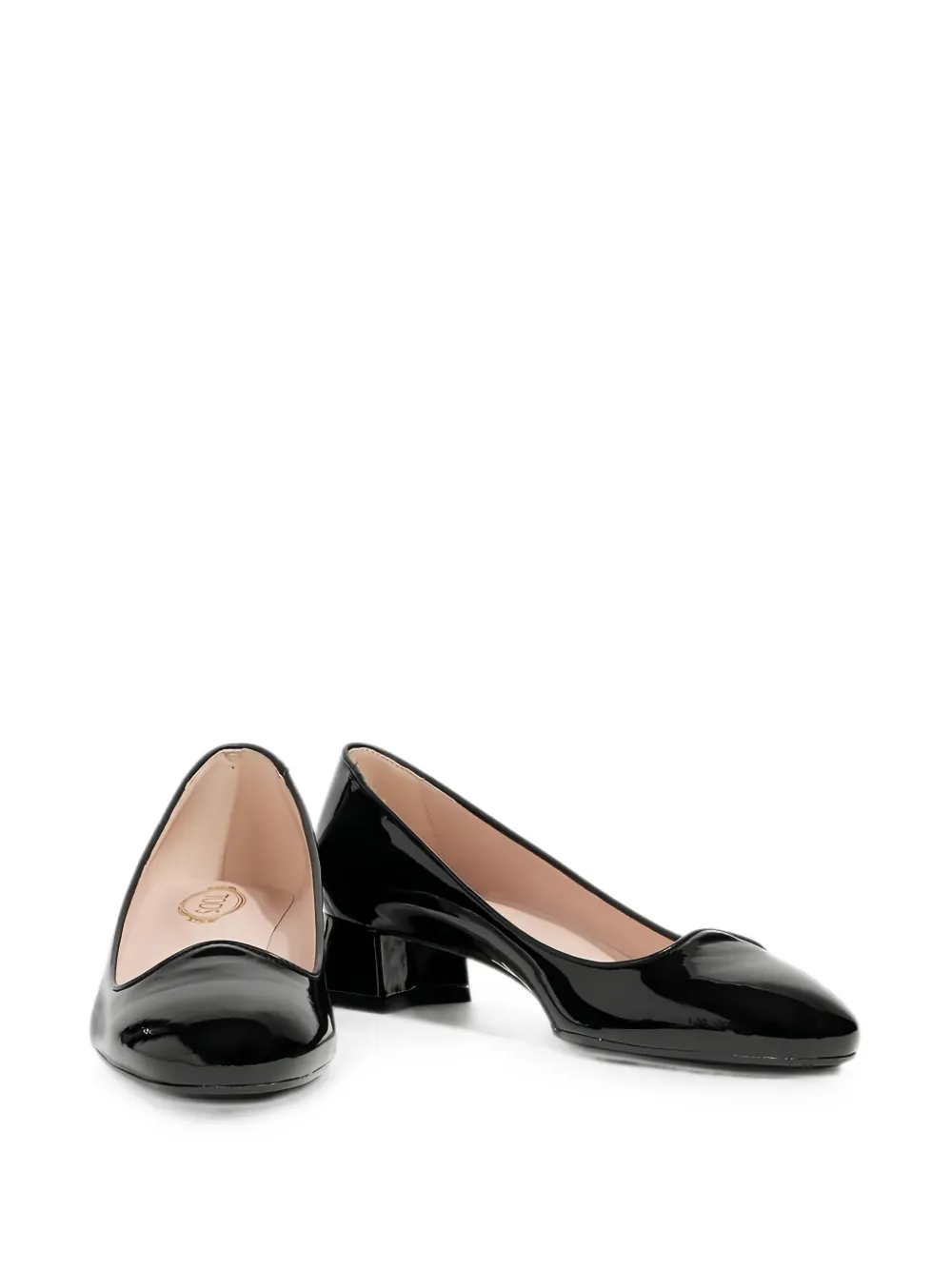 Tod's patent-leather pumps Zwart