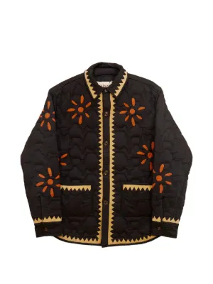 Baziszt Scarlet Embroidered Jacket | Black | FARFETCH