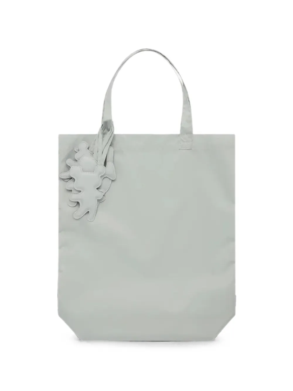 Comme Des Garçons Shirt bear-charm logo-tag tote bag - Grigio