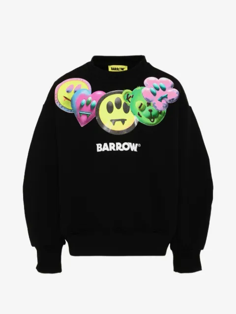 Barrow kids sudadera con estampado gráfico