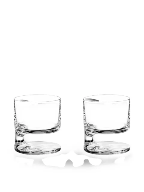 Arnolfo di Cambio Smoke asymmetrical tumbler glasses